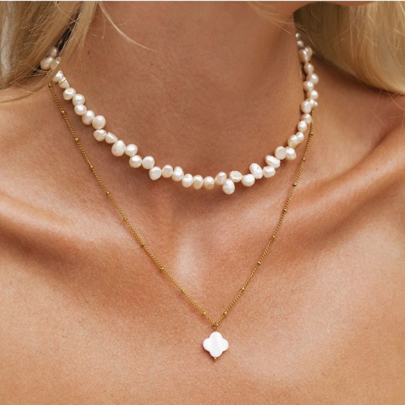 NIB New Atolea POSITANO NECKLACE Jewelry Gold Color - Picture 3 of 8